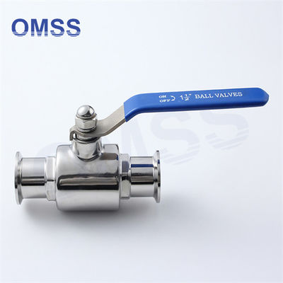 1/2"-12" Ball Sanitary Valve Clamped Stainless Steel Ball Npt Valve For Beverage