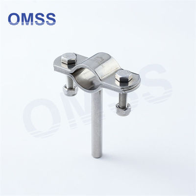Tri Clover Sanitary Fittings SS304 Stainless Steel Tube Support Sanitary Pipe Clip Hanger