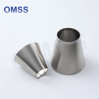 Food Grade Stainless Steel Pipe Fitting Welding Concentric Sanitary Pipe Reducer L31/32