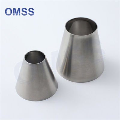 Food Grade Stainless Steel Pipe Fitting Welding Concentric Sanitary Pipe Reducer L31/32