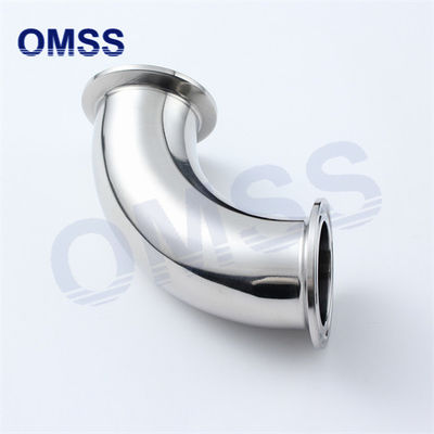 2CMP Sanitary Stainless Steel Pipe Fitting 90° Tri Clamp Hose Elbow 90 Degree