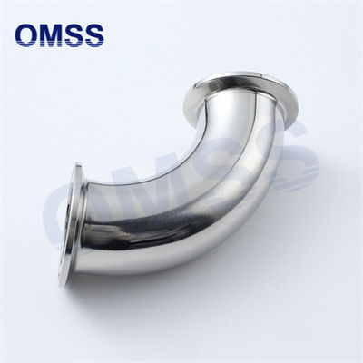 2CMP Sanitary Stainless Steel Pipe Fitting 90° Tri Clamp Hose Elbow 90 Degree