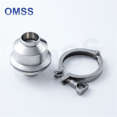 One Way Non Return Check Valve SS Clamp End Ss304 Stainless Steel Welded Clamp