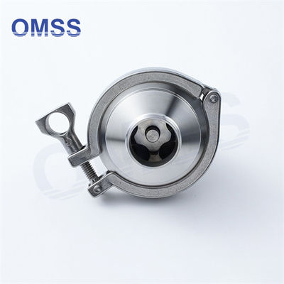 One Way Non Return Check Valve SS Clamp End Ss304 Stainless Steel Welded Clamp