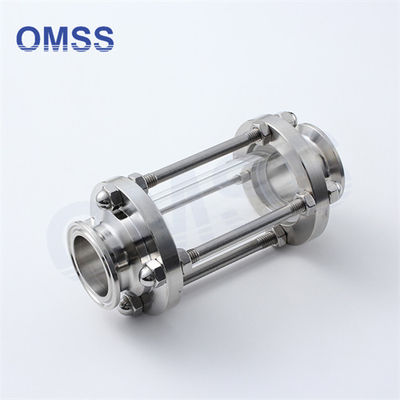 Triclamp Sight Glass Sanitary Tank Sede Glass Stainless Steel SS304 SS316l Welding NPR Sealing