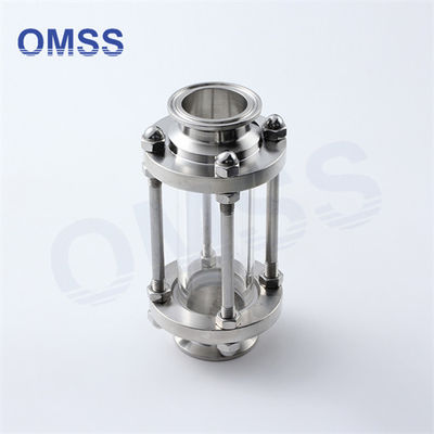 Triclamp Sight Glass Sanitary Tank Sede Glass Stainless Steel SS304 SS316l Welding NPR Sealing