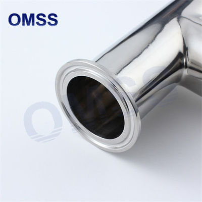 7MP Stainless Steel Sanitary Pipe Fittings Tri Clamp Equal Tee