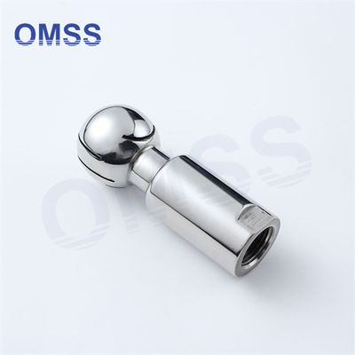 Ss316l Rotary Spray Ball Male High Pressure Stainless Steel dn15 Sanitary Tank Cleaning Ball