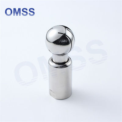 Ss316l Rotary Spray Ball Male High Pressure Stainless Steel dn15 Sanitary Tank Cleaning Ball