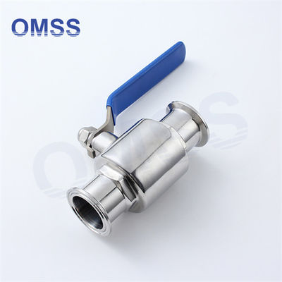 1/2"-12" Ball Sanitary Valve Clamped Stainless Steel Ball Npt Valve For Beverage