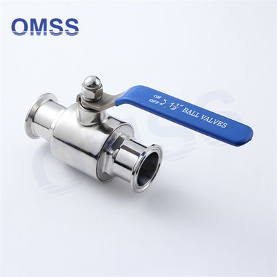 1/2"-12" Ball Sanitary Valve Clamped Stainless Steel Ball Npt Valve For Beverage