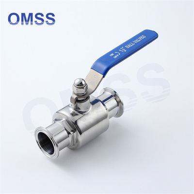 1/2"-12" Ball Sanitary Valve Clamped Stainless Steel Ball Npt Valve For Beverage