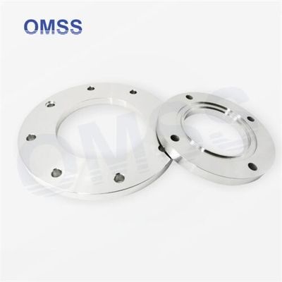 Tappped Vacuum Flange Fittings Stainless Steel ISO Bored Blank Bolted Vacuum Fittings