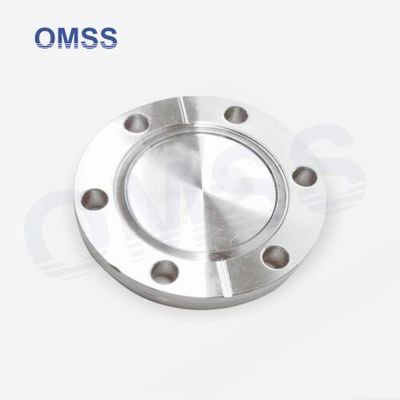 Tappped Vacuum Flange Fittings Stainless Steel ISO Bored Blank Bolted Vacuum Fittings