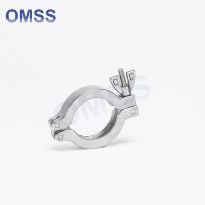 KF Single Pin Clamp Vacuum Fitting KF16 KF25 KF40 KF50 Vacuum Aluminum Tri Clamp