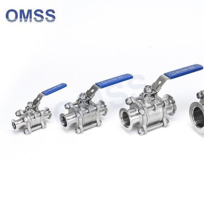 2PC Ball Valve Stainless Steel Control Valves With Enhanced Corrosion Resistance