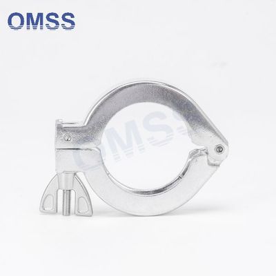 KF Single Pin Clamp Vacuum Fitting KF16 KF25 KF40 KF50 Vacuum Aluminum Tri Clamp